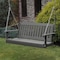 Highwood Usa 5ft Lehigh Porch Swing Outdoor Furniture for Patio, Backyard, Garden AD-PORL1-CGE - alternate 1